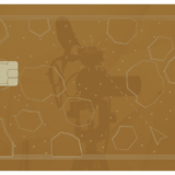 Metal Bank Card – Asteroids