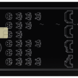 Metal Bank Card – Invaders