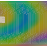 Metal Bank Card – Art Deco 1