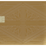 Metal Bank Card – Art Deco 3