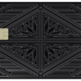 Metal Bank Card – Art Deco 3