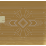 Metal Bank Card – Art Deco 4