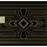 Metal Bank Card – Art Deco 4