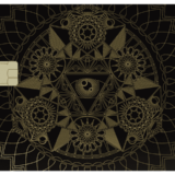 Metal Bank Card – Psychedelic 1