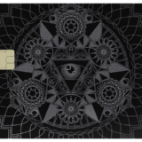 Metal Bank Card – Psychedelic 1