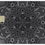 Metal Bank Card – Psychedelic 2