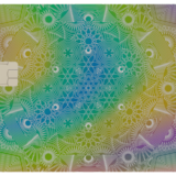 Metal Bank Card – Psychedelic 2