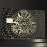 Metal Bank Card – Psychedelic 1