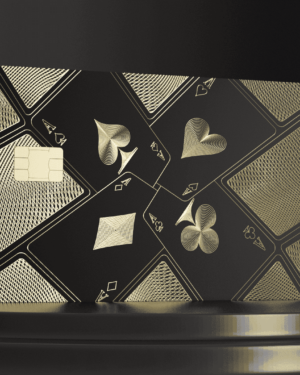 Metal Bank Card – Ace of Spades