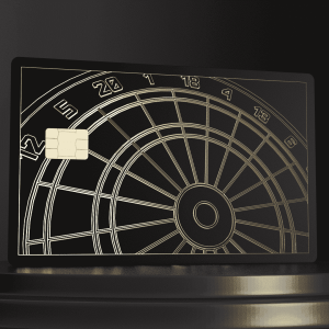Metal Bank Card - Darts