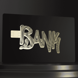 Metal Bank Card - BANKsy