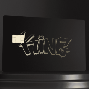 Metal Bank Card - KING