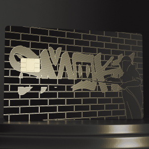 Metal Bank Card - Blank Canvas