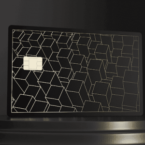 Metal Bank Card - Abstract 2