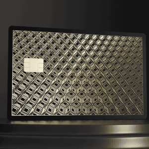 Metal Bank Card - Abstract 4