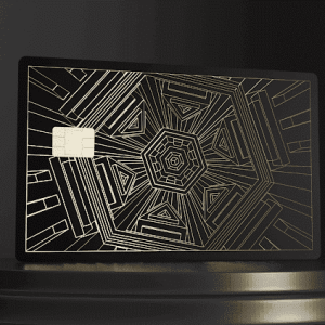 Metal Bank Card - Abstract 5