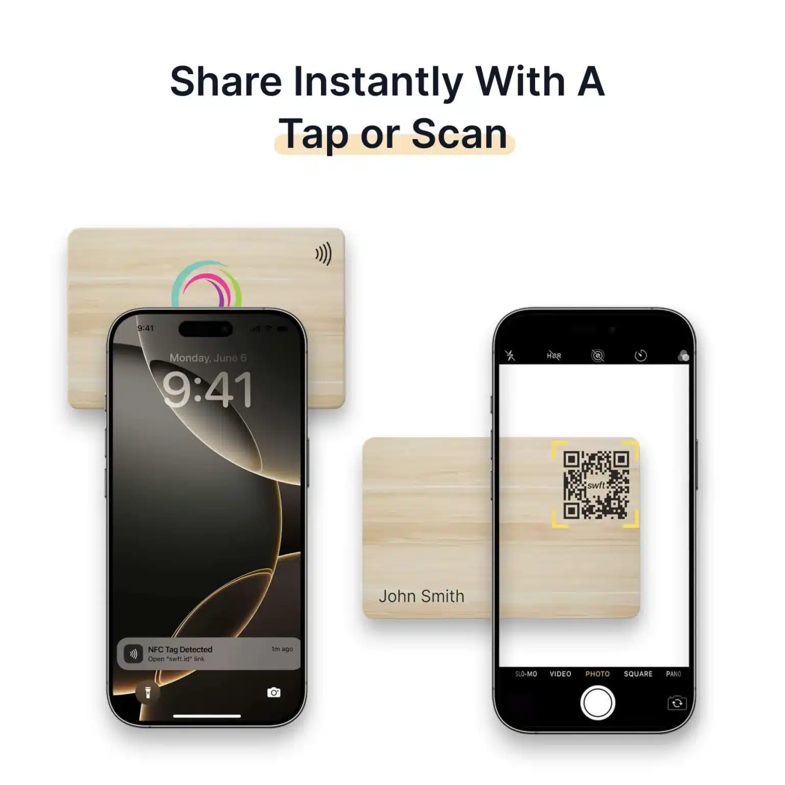 Bamboo NFC Business Card - Image 4