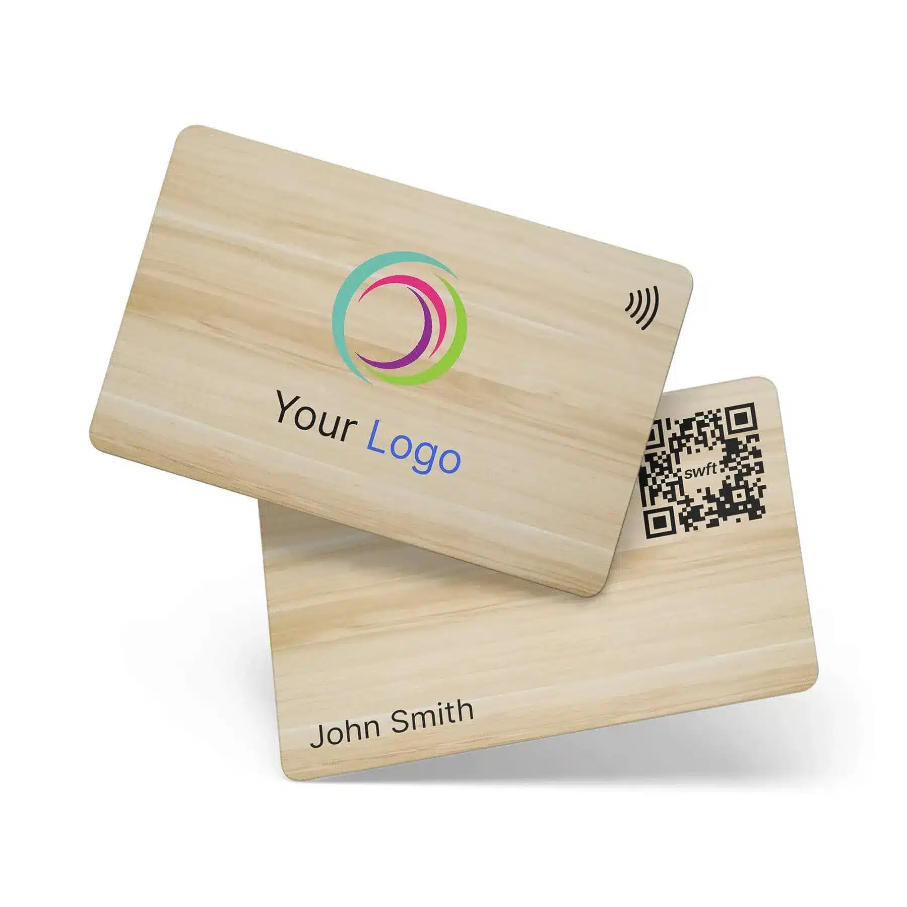Bamboo NFC Business Card