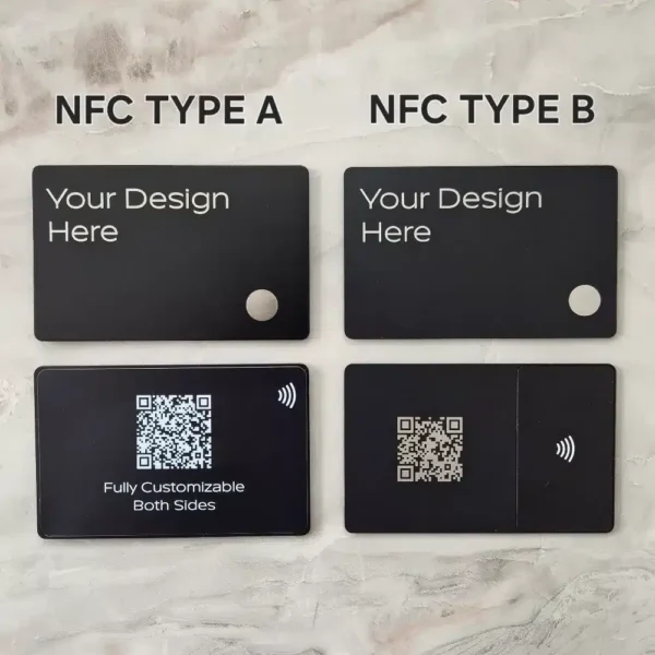 NFC Metal Review Card